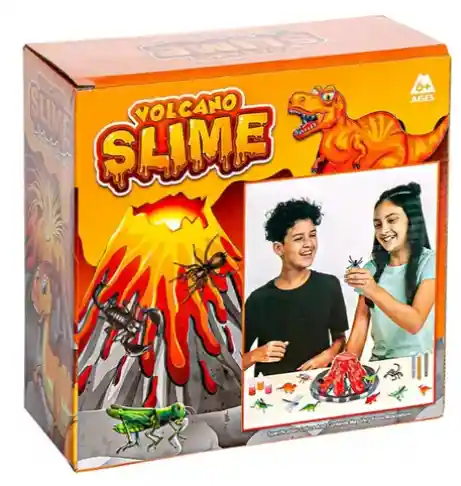 Fabrica De Slime Volcan Niños Diversión Volcano Slime