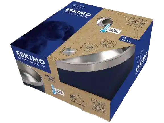 Eskimo Double Wall Bowl 1.25 L - Blue