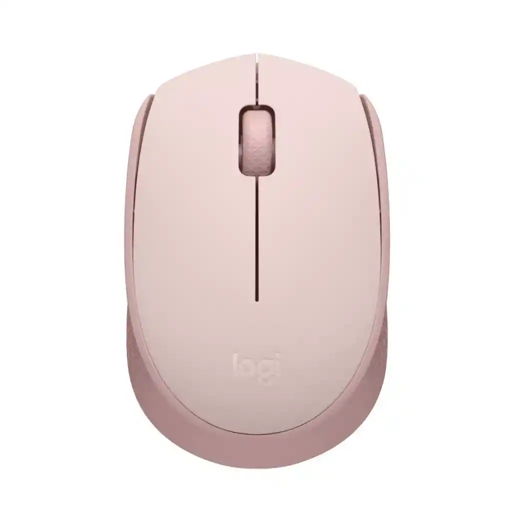 Logitech M170, Mouse Inalámbrico Cómodo Y Portátil, Rosado Color Rosa