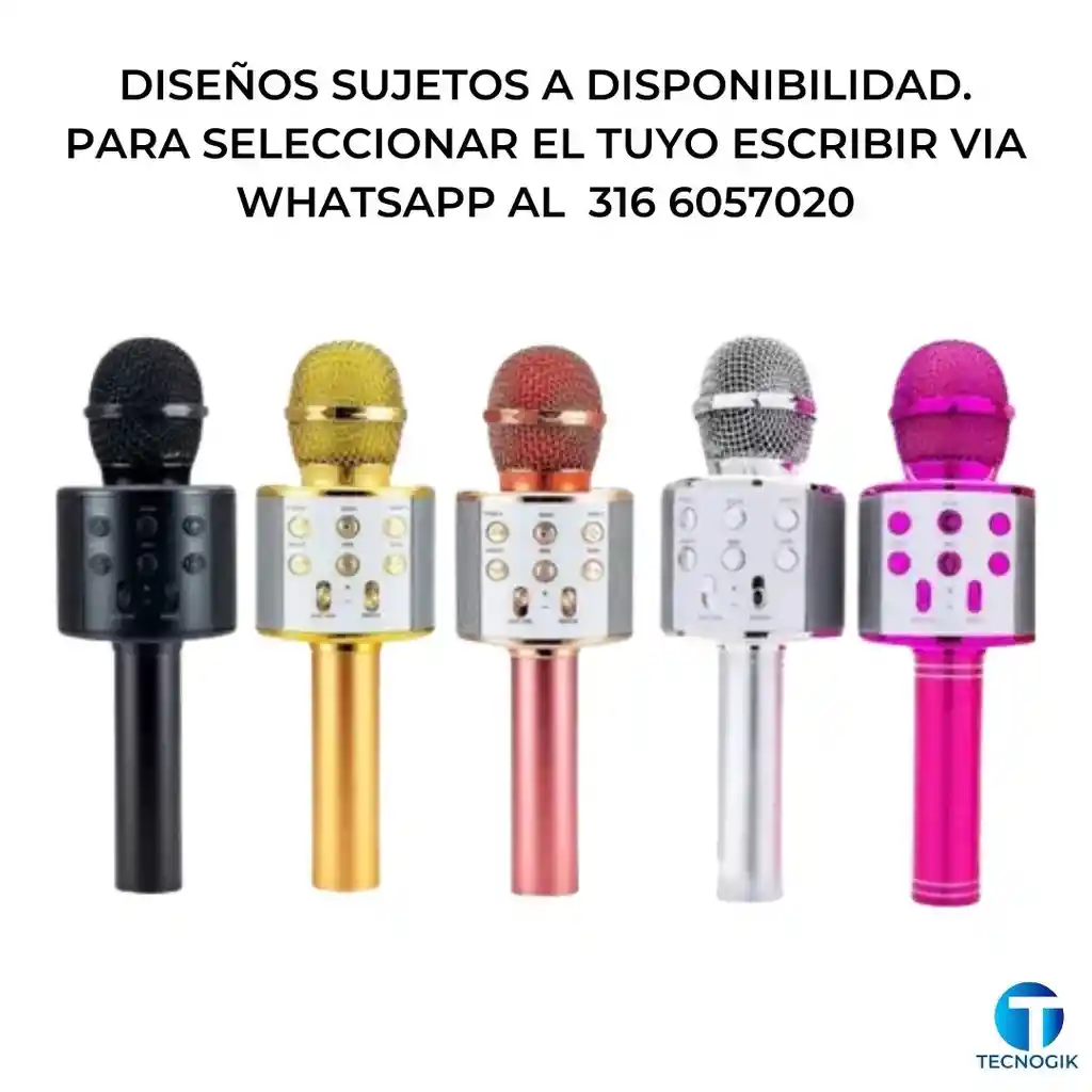 Microfono Karaoke Ws858
