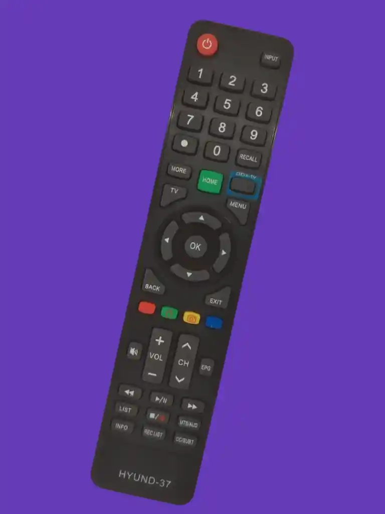 Control Remoto Para Tv Challenger Hyund-37