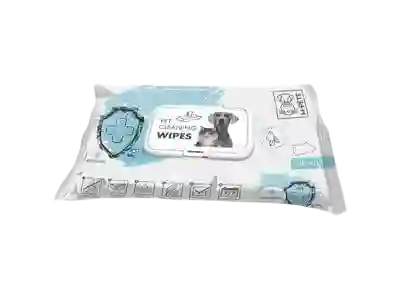 Pet Cleaning Wipes 100% Bamboo 15 X 20 Cm - 40 Pcs