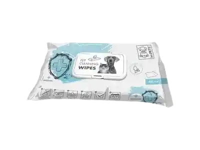 Pet Cleaning Wipes 100% Bamboo 15 X 20 Cm - 40 Pcs