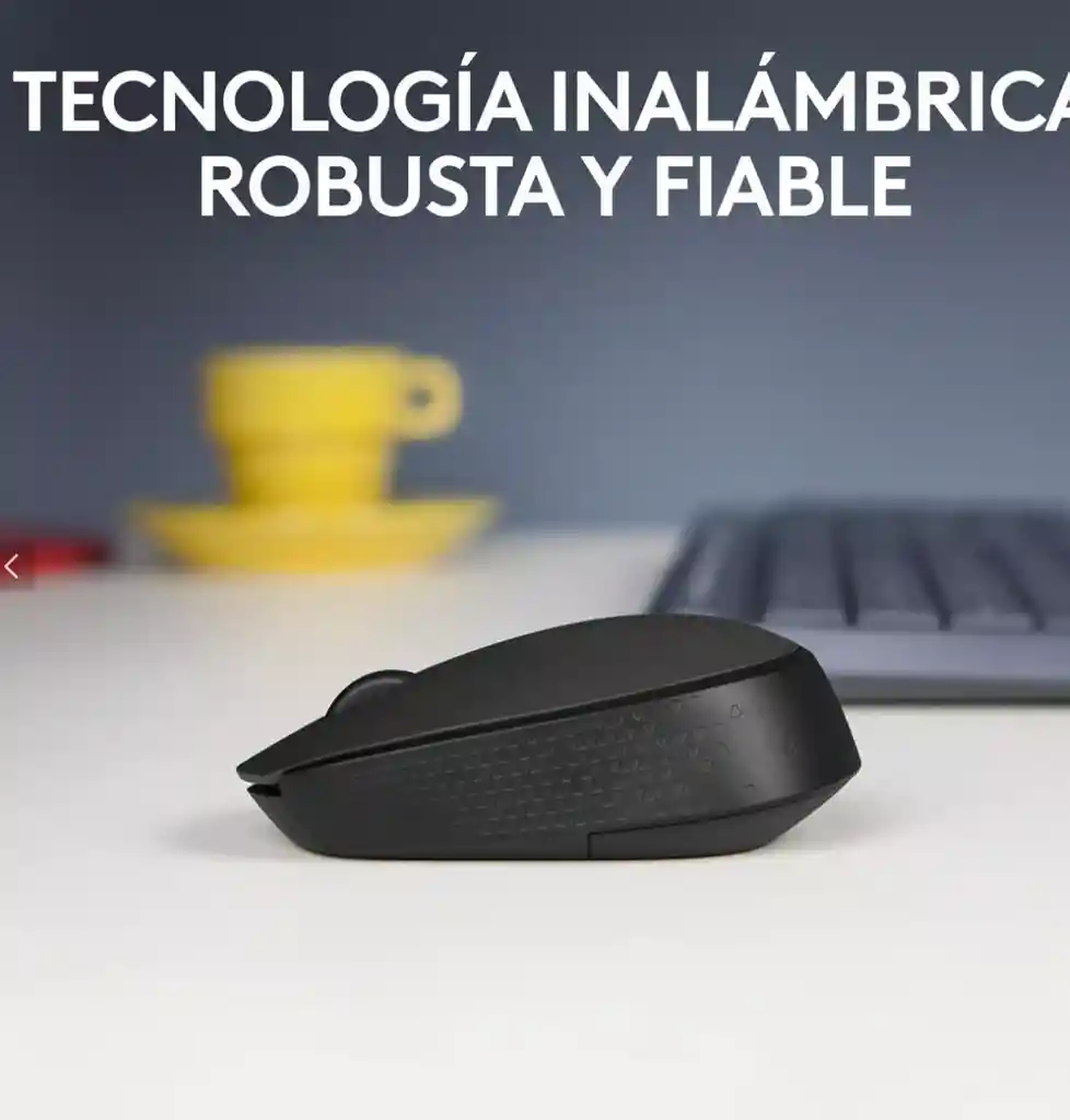 Mouse Inalámbrico Logitech M170 Negro