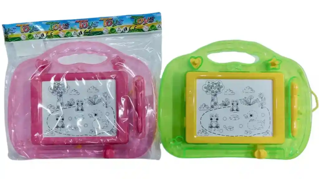Juego Tablero Mágico Pizarra Maleta Didáctico Juguete 24cm