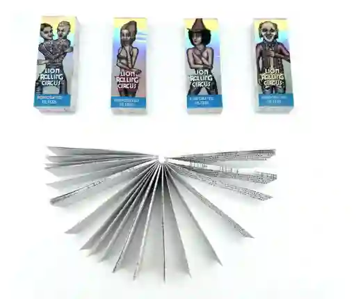 Lion Rolling Circus Filtro Tamaño Regular Silver