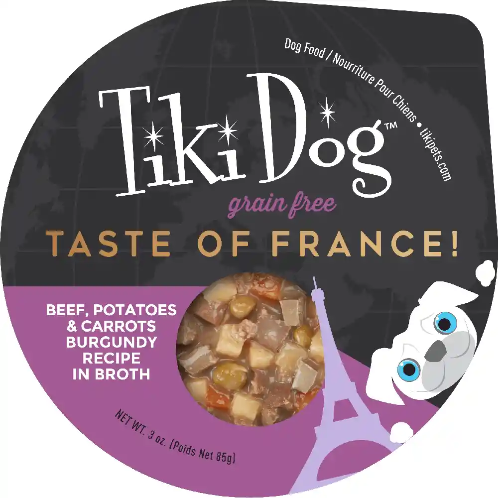 Carne Burgundy 85gr Tiki Dog Ali