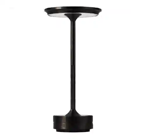 Lampara Led De Mesa Elegante Tactil 3 Metalica Recargable