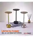 Lampara Led De Mesa Elegante Tactil 3 Metalica Recargable