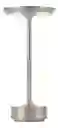 Lampara Led De Mesa Elegante Tactil 3 Metalica Recargable
