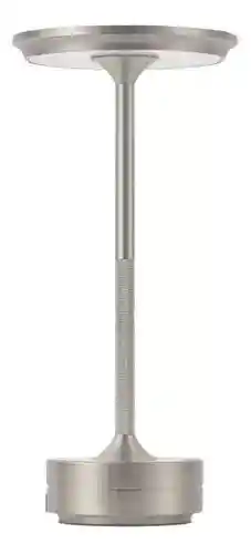 Lampara Led De Mesa Elegante Tactil 3 Metalica Recargable