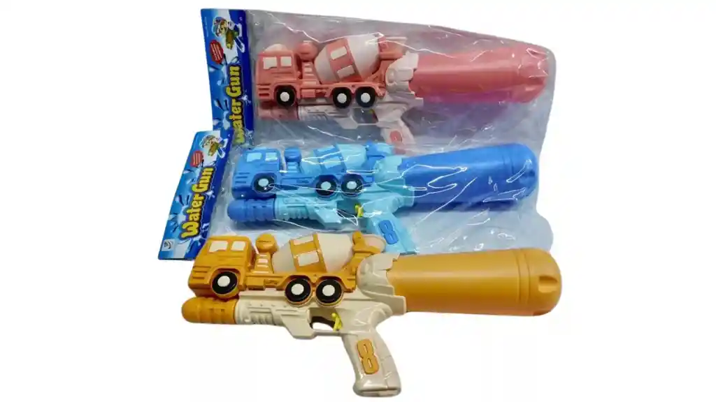 Pistola De Agua Niños Juego Lanzador Piscina Camión 45 Cm