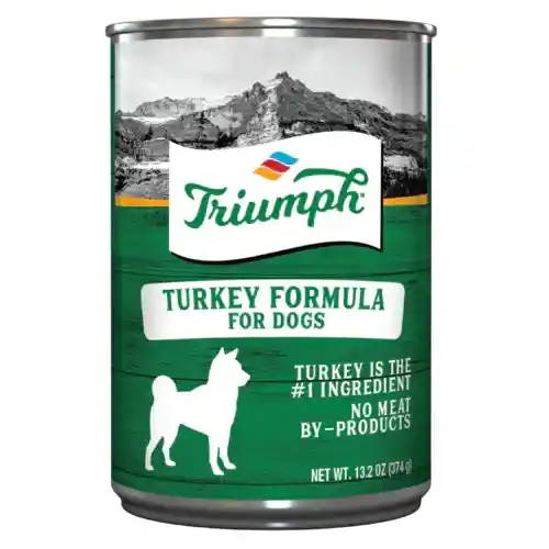 Lata Triumph Perro Turjey X 374gr (pavo)