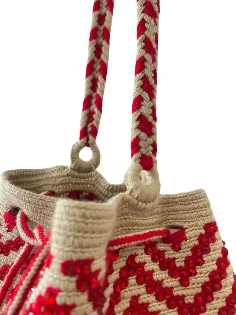 Wayuu Bags Mediana Con Cristales