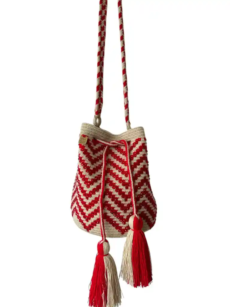 Wayuu Bags Mediana Con Cristales