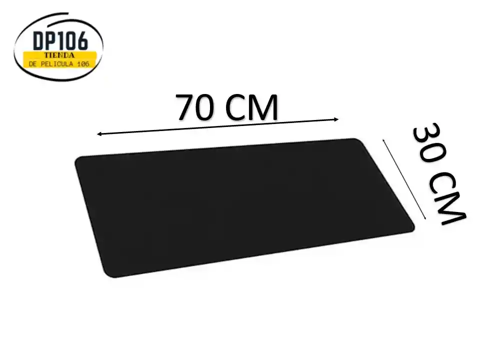 Pad Mouse Rectangular Negro