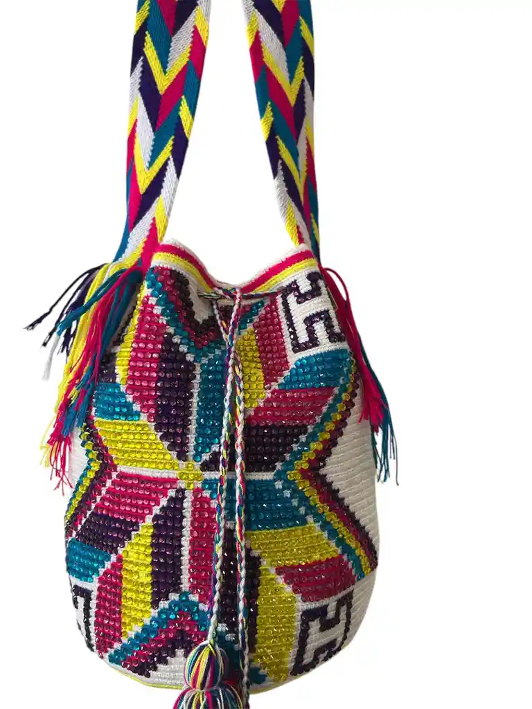 Wayuu Bag Grande Con Cristales