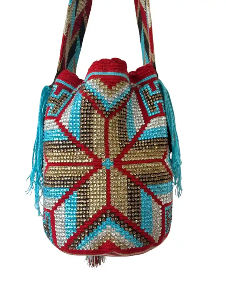 Wayuu Bag Grande Con Cristales