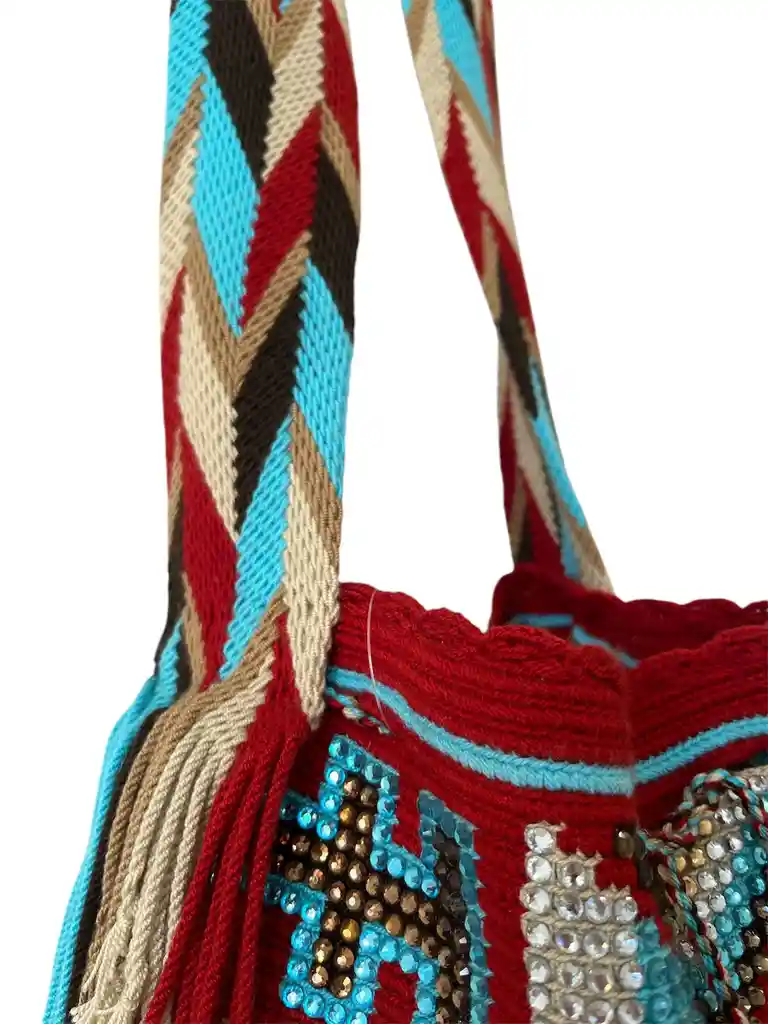 Wayuu Bag Grande Con Cristales