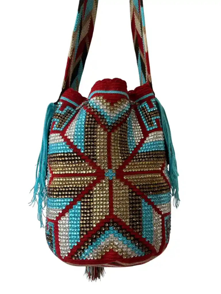 Wayuu Bag Grande Con Cristales