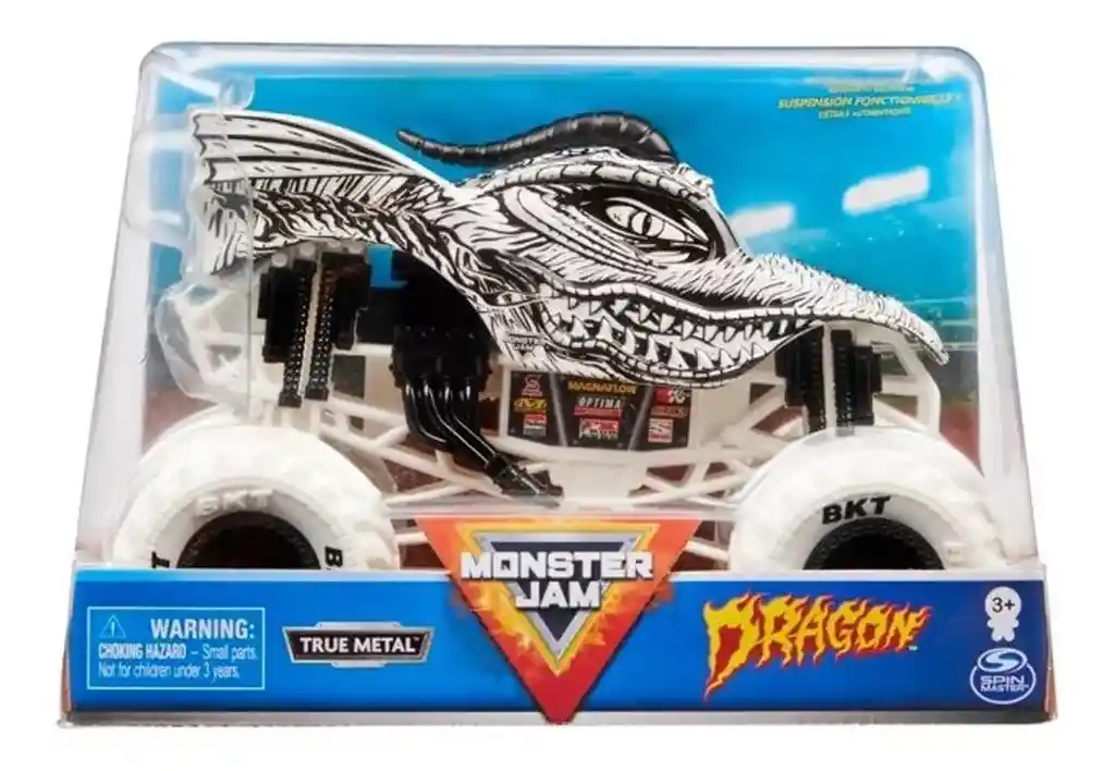 Hot Wheels Monster Jtrue Metal Grave Digger Monster Jam 1:24