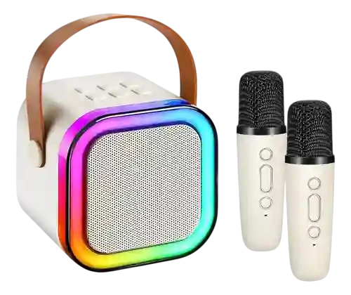 Karaoque Kit Parlante Y Microfono Con Bluetooth