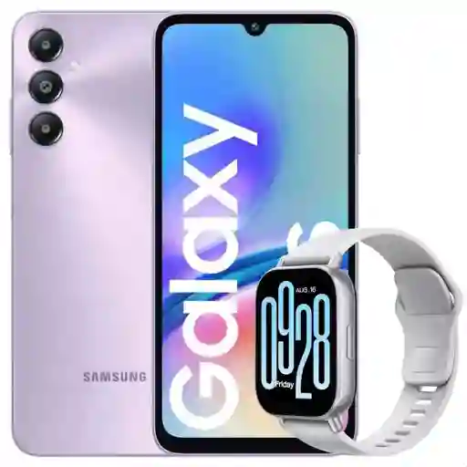 Samsung Galaxy A05s 128gb /6gb Vlt + Redmi Watch 5 Active Slv