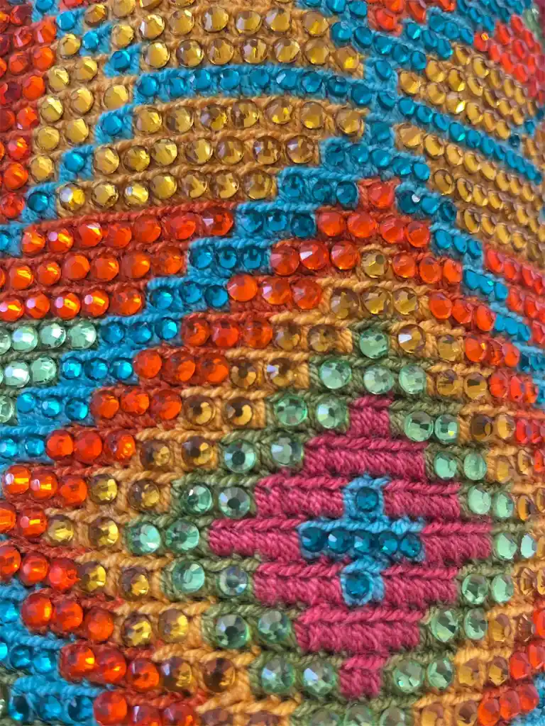 Wayuu Bag Grande Con Cristales