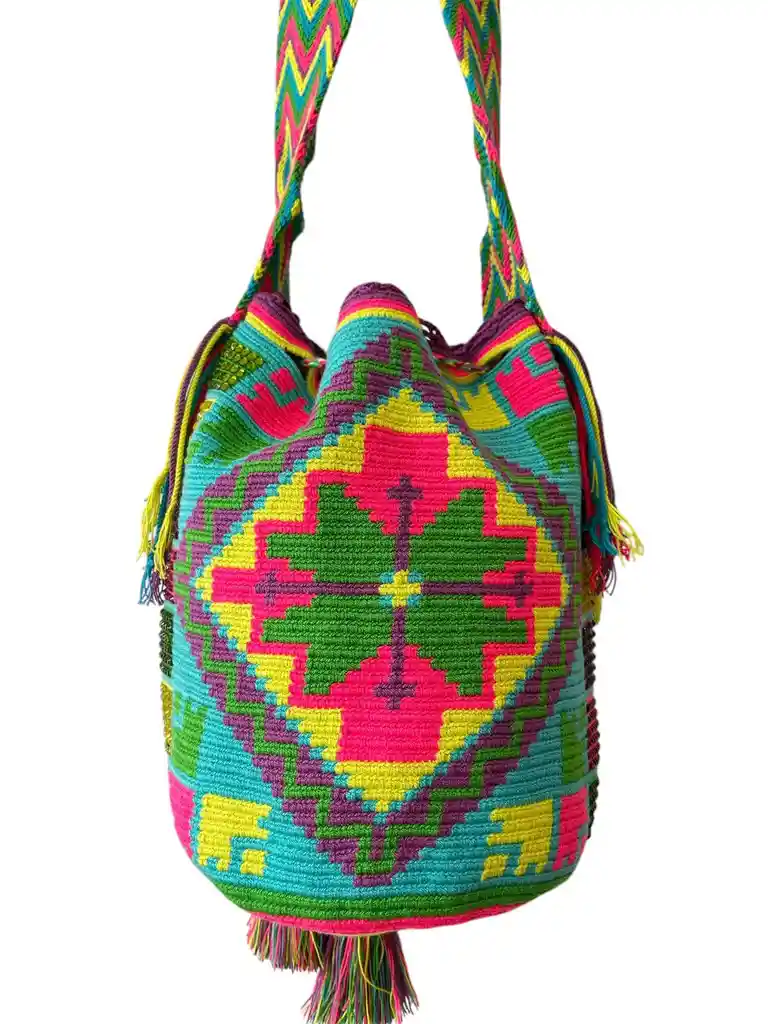 Wayuu Bag Grande Con Cristales