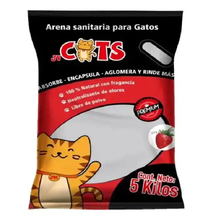 Arena Jv Cats Fresa X 5kg