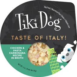 Pollo-pasta Carbonara 85gr Tiki Dog Ali