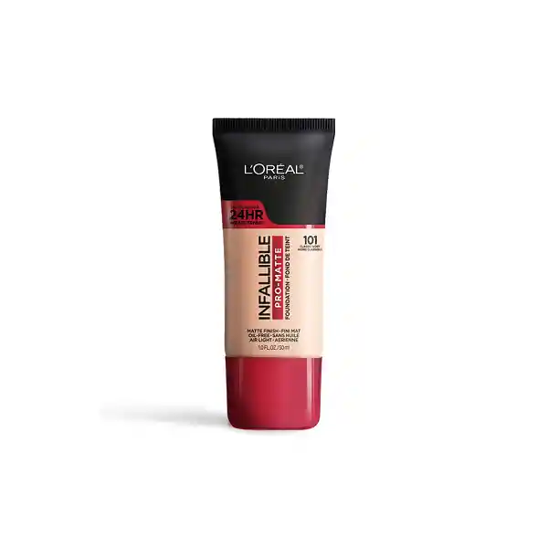 Base Loreal Paris 24h Infaillible Pro Matte 100 True Alabaster