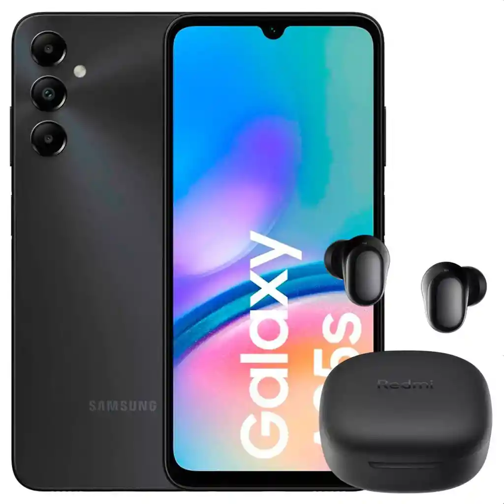 Celular Samsung Galaxy A05s 128gb /6gb Blk + Buds 6 Play Blk