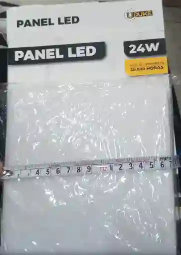 Panel Led Cuadrado Tipo Pastel 24w Sobreponer Luz Blanca