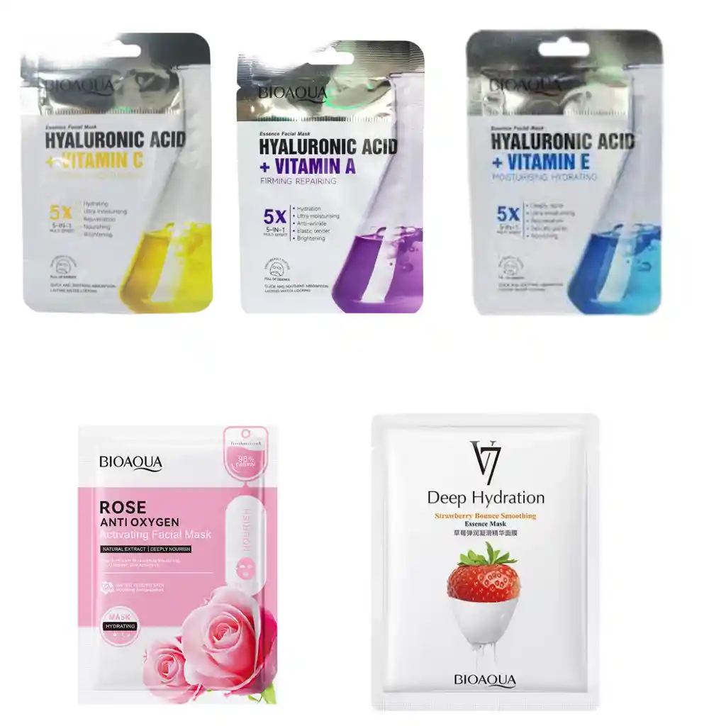 Kit Velos Faciales Bioaqua X5#2