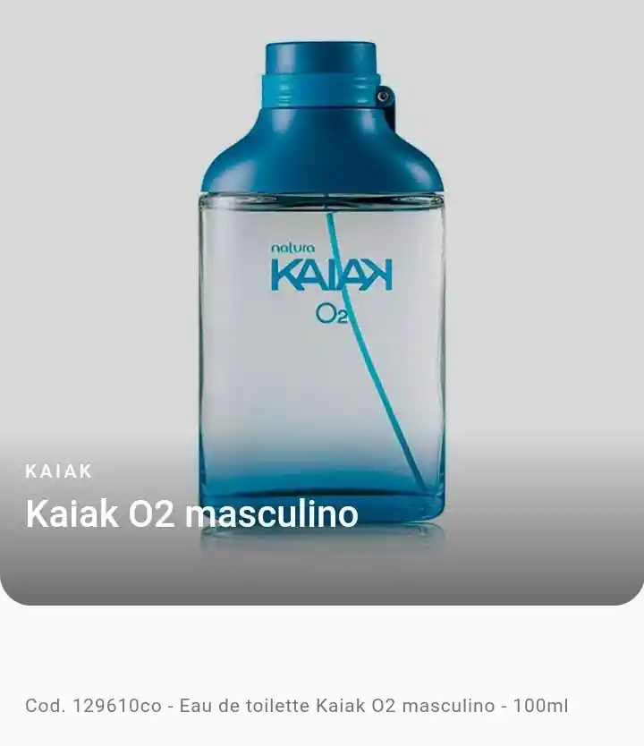 Natura - Kaiak O2 Masculino