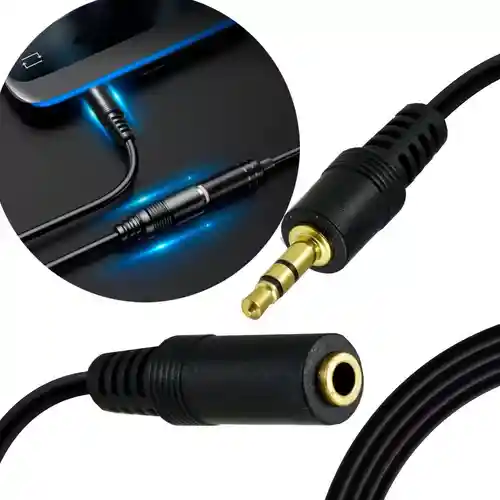 Cable Extension Plug 3.5mm De 1.5mts