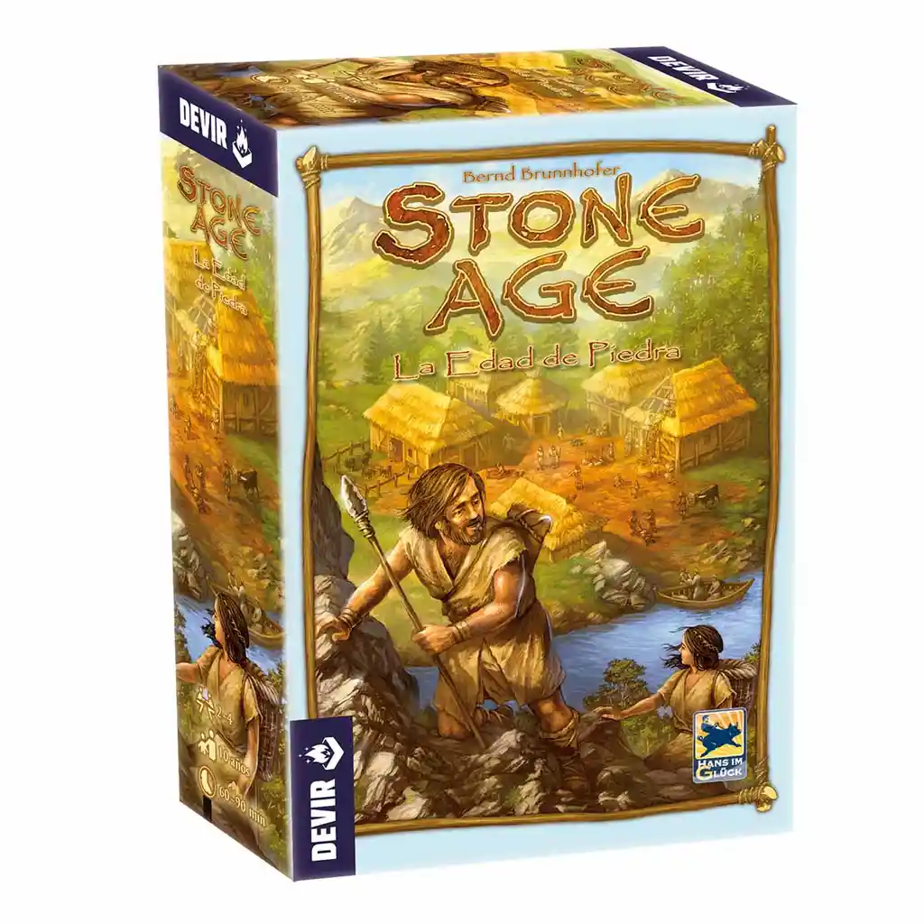 Juego De Mesa Estrategia Stone Age Devir Para Niños Adultos