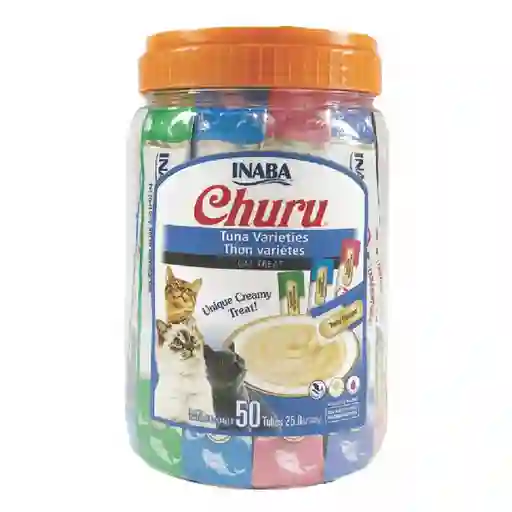 Churu Bombonera Variedades De Atun X 50 Und