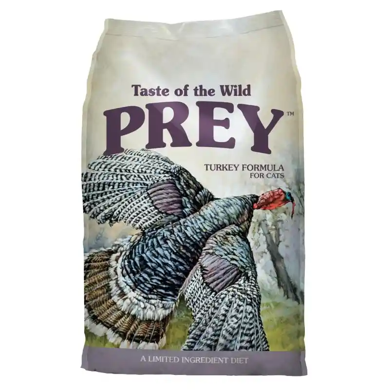 Taste Of The W. Prey Cat Turkey X 6lb (pavo)