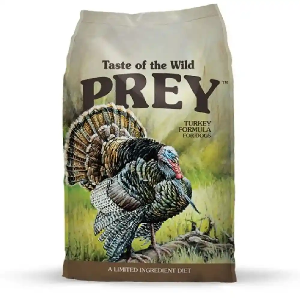 Taste Of The W. Prey Dog Turkey X 8lb (pavo)