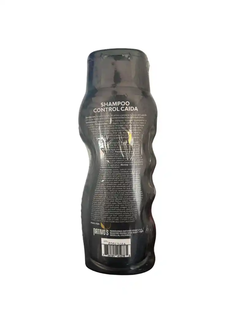 Shampoo Nativos Control Caida Con Minoxidil X350ml