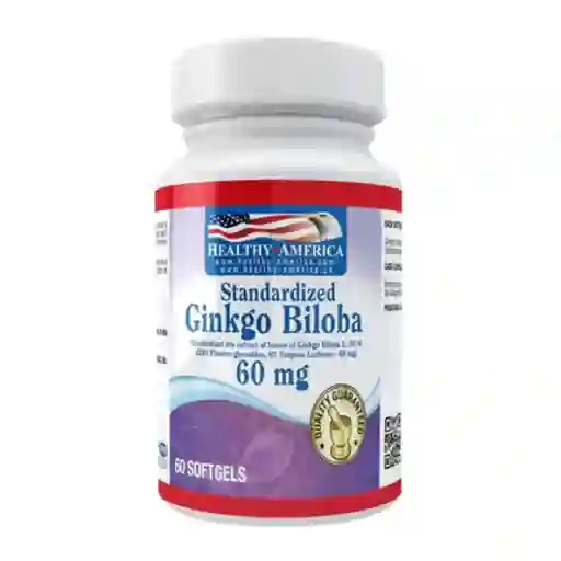 Ginkgo Biloba 80gm 60cap Health