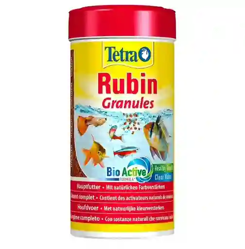 Tetra Rubin Granules 52g Original Alimento Para Peces