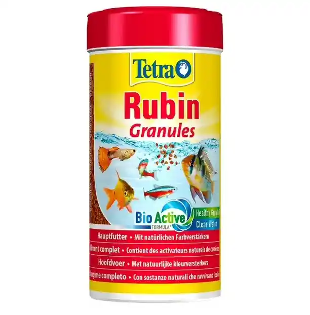 Tetra Rubin Granules 52g Original Alimento Para Peces