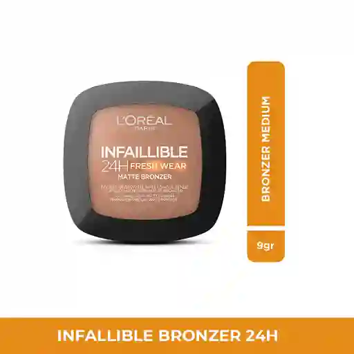 Bronzer Loreal Paris Larga Duración Infallible Soft Matte 350 Medium