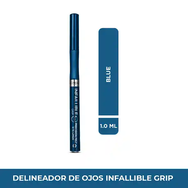 Delineador Liquido Loreal Paris Infallible Grip 02 Blue