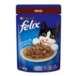 Felix Pouchclassic Con Pavo X 85gr