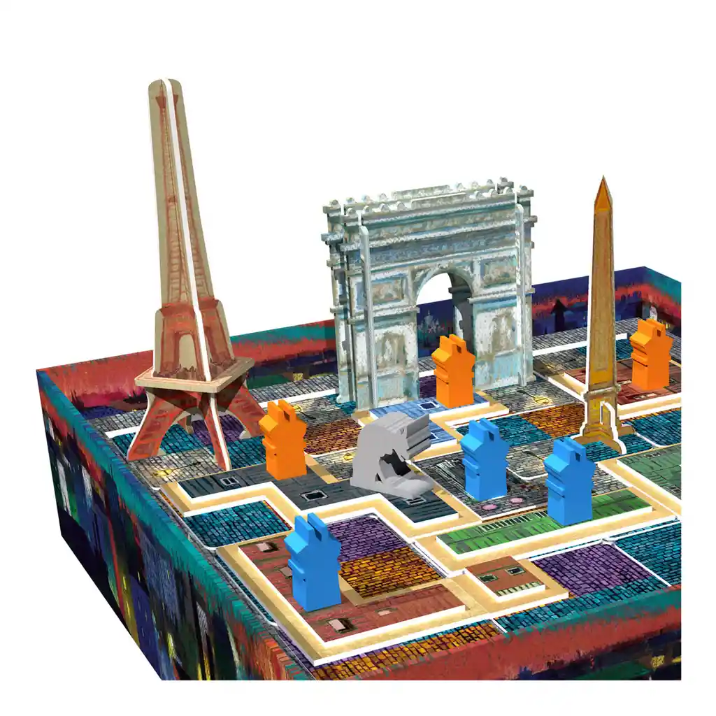 Juego De Mesa París: Expansión Eiffel Para Niños Adultos