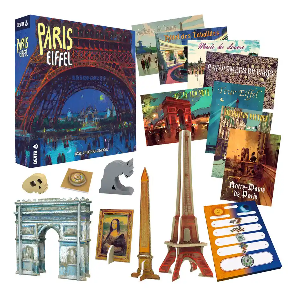 Juego De Mesa París: Expansión Eiffel Para Niños Adultos
